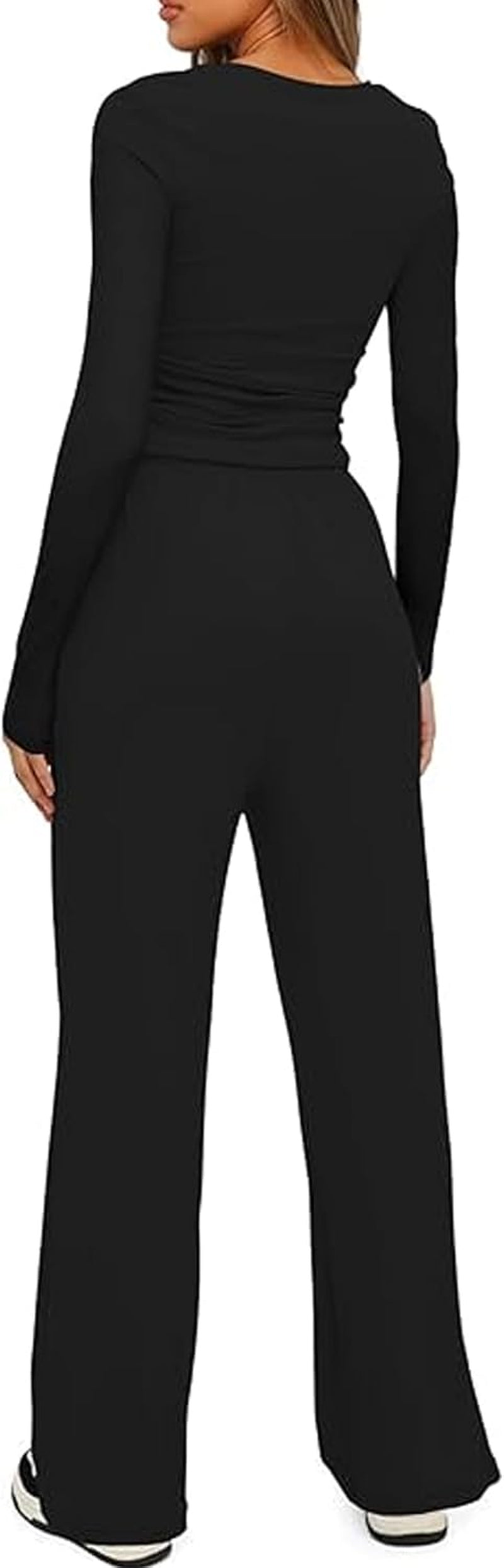 Women'S Two Piece Outfit Joggers Sets Lounge Sweatsuit Tracksuit Sweatpants Sets with Pocket