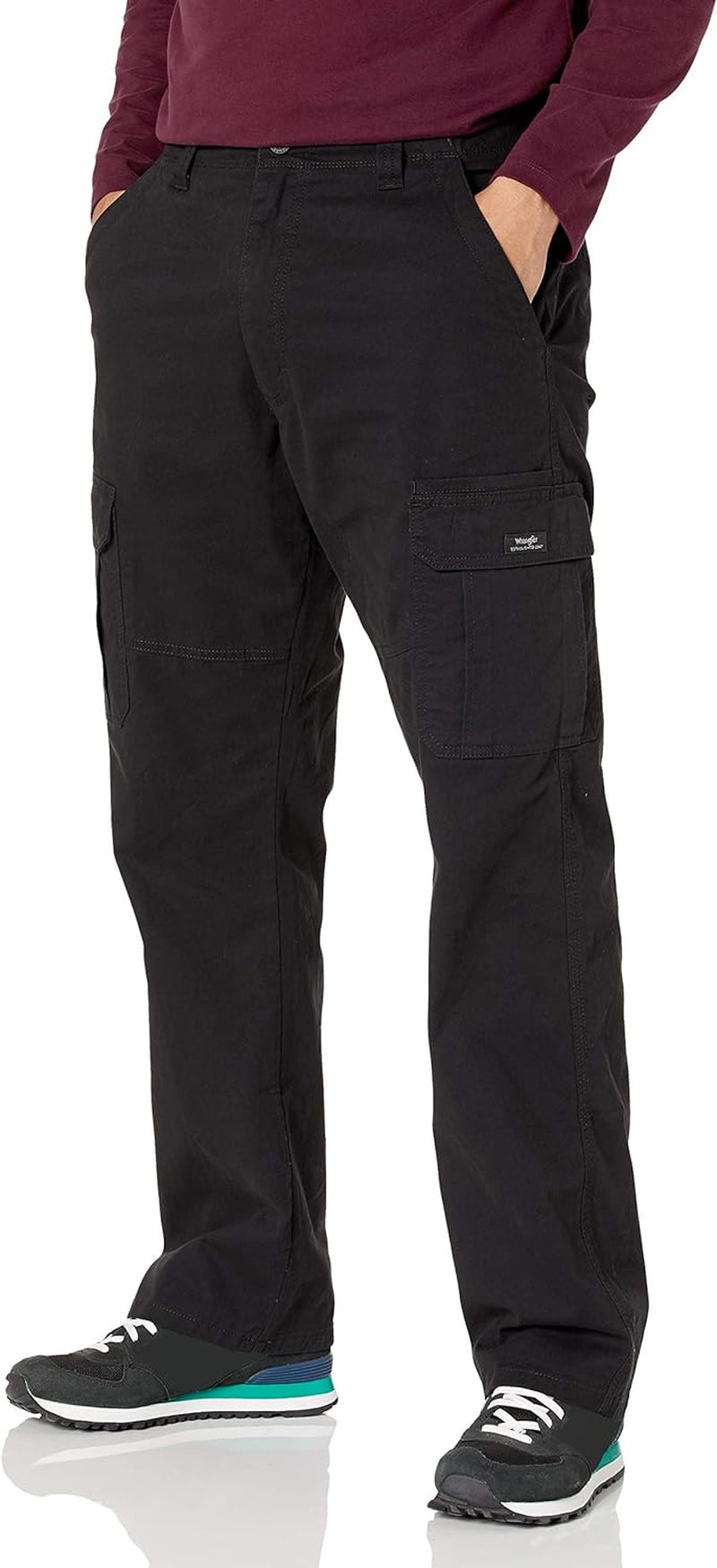 Mens Relaxed Fit Stretch Cargo Pant