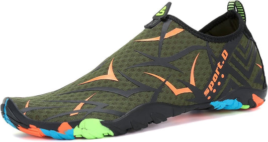 Womens Mens Water Shoes Barefoot Aqua Shoes Quick Dry Beach Swim Shoe for Diving Kayaking Surfing Water Sports