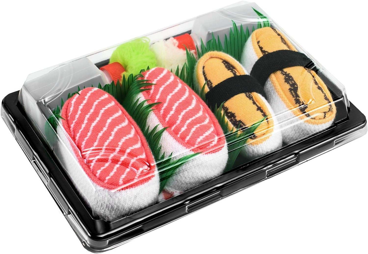 - Men'S Women'S - Sushi Socks Box Salmon Tamago - 2 Pairs