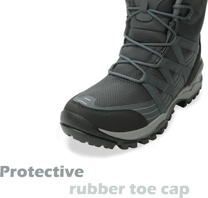 Women'S Waterproof Hiking Boots Non-Slip Work Boots Comfortable Outdoor Ankle Boots Arch Support