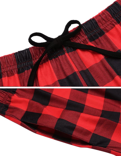 Womens Pajamas Set Short Sleeve Cute Printed Tops and Pants 2 Piece PJ Sets Joggers Loungewear Sleepwear with Pockets