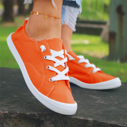 Walking Shoes for Women Slip On,Women’S Canvas Slip on Shoes Sneakers for Women Fashion Comfortable White Black Elastic Sneakers for Women