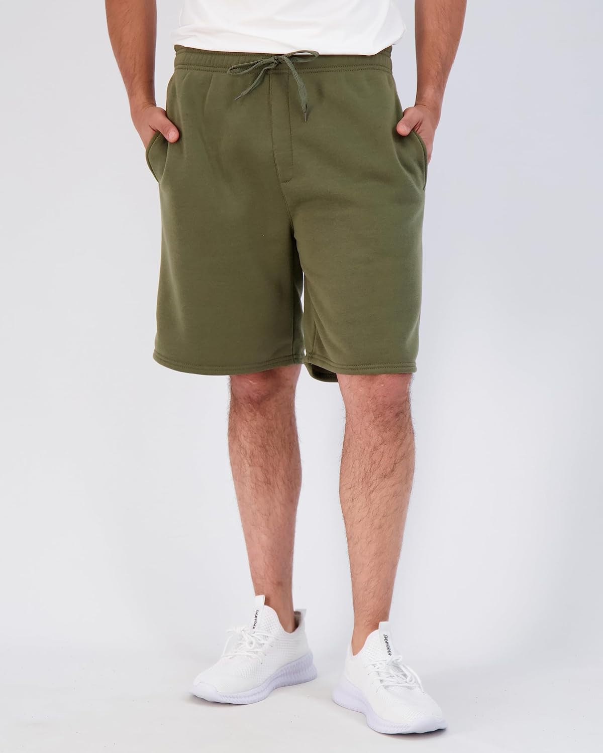 3 Pack: Men'S 9" Fleece Casual Lounge Athletic Shorts-Regular & Big-Tall Sizes
